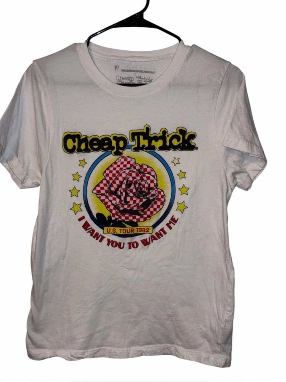 Prince Peter Cheap Trick "I Want You To Want Me" U.S. Tour Size Large 80s